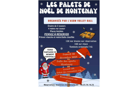 Les palets de Noël de Montenay